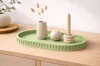Large Plate Tray oval Bowl Contour V2 - Japandi Design