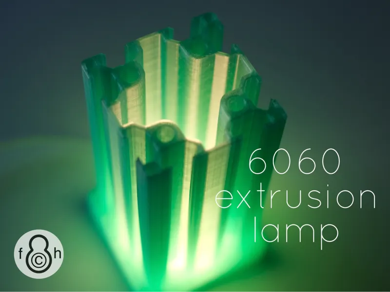 6060 Extrusion Lamp | Translucent