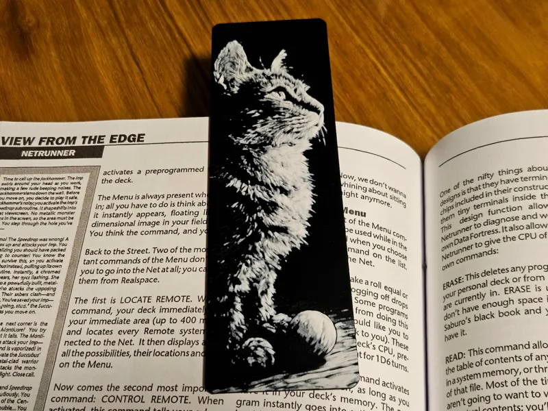 Cute Cat - Bookmark