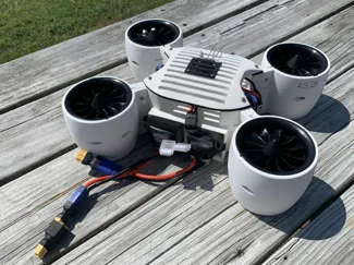 Quadcopter Drone 70mm EDF - Dual battery system