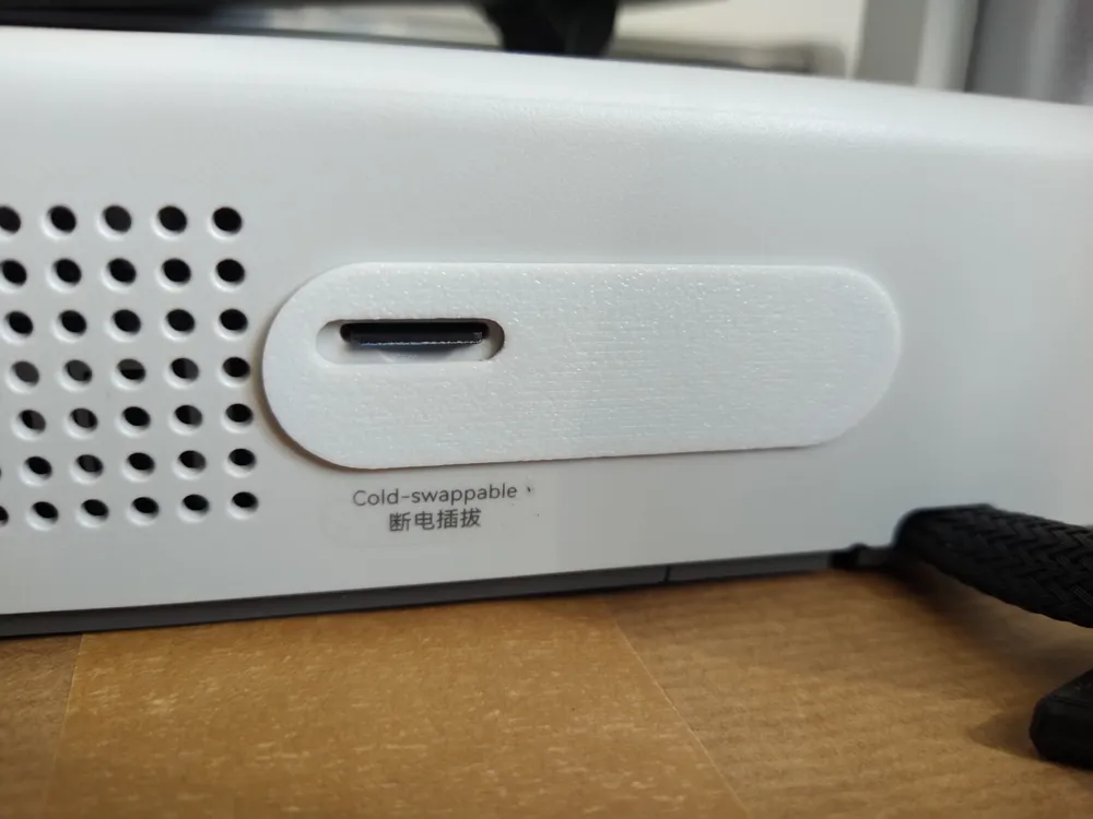 A1 Mini I/O Port Dust Cover Remixed by LightBulb MakerWorld: Download ...