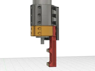 MPCNC spindle Neje laser mount