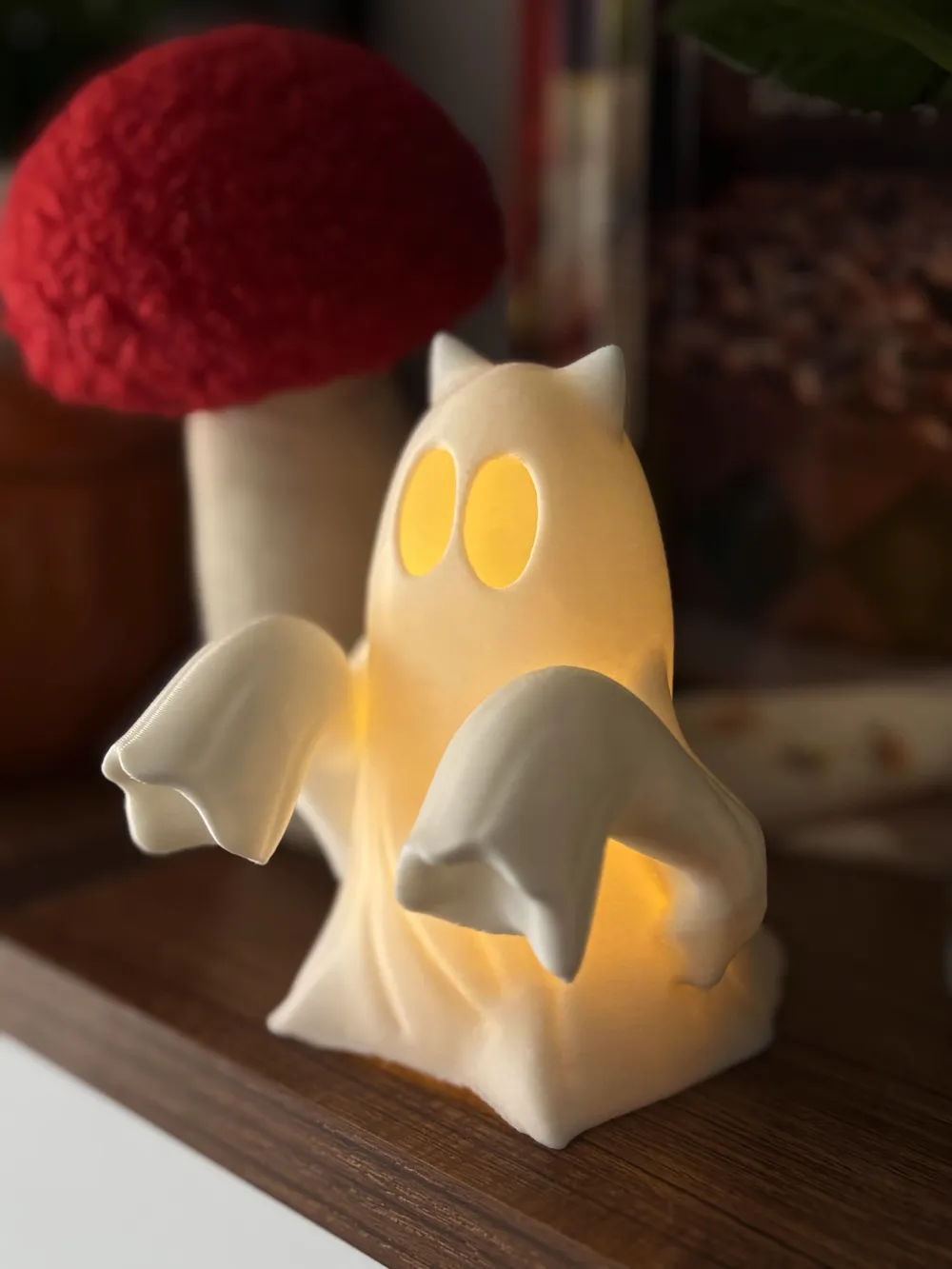 Purr-anormal Light - Ghost Cat Tealight Housing - Free 3D Print Model ...