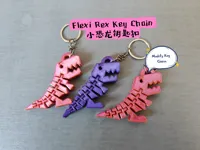 Porte-clés dinosaure articulé — photo 2