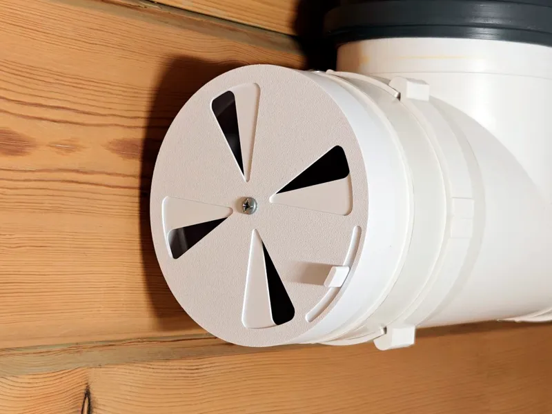 Adjustable Airflow Vent Cover Ø125mm