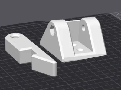 Door holder with 4°