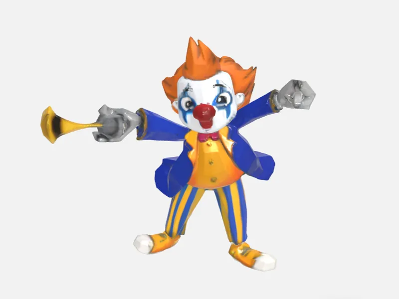 Clownie Avatar eines basierten deutschen Youtubers
