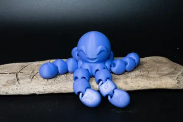 Objeto manipulable: Articulated Octopus Fidget with Wiggly Legs — vista de referencia 5