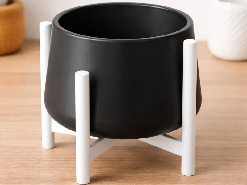 vase sur support 