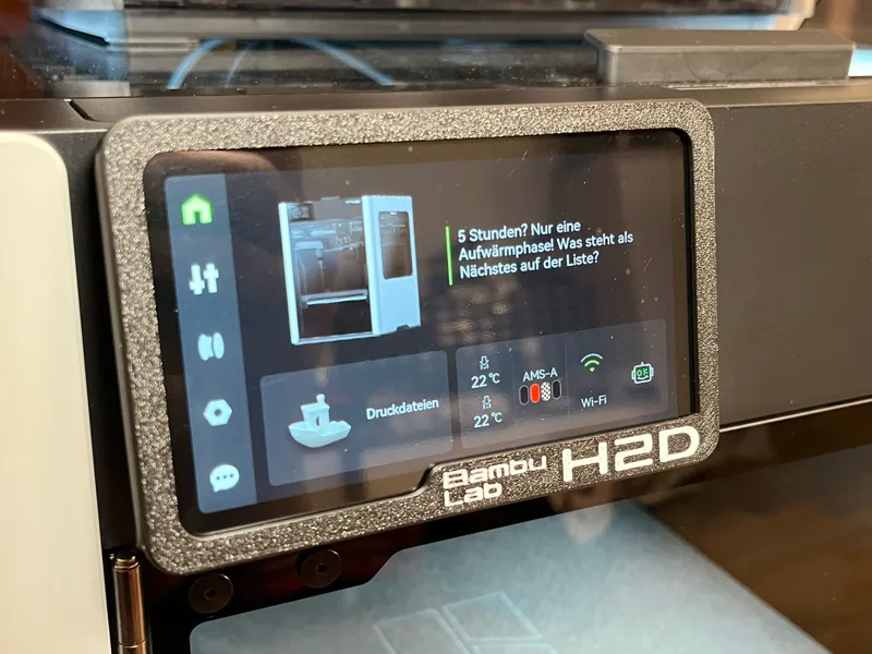 BambuLab H2D Screen Protection