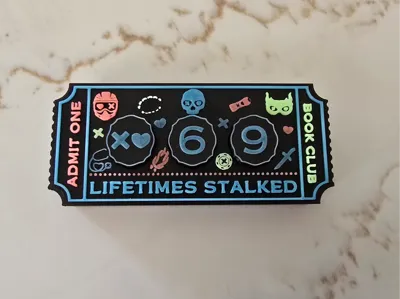 Into Darkness Book Counter Clicker