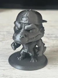 Figurine Gym Croc — animal musclé — photo 2