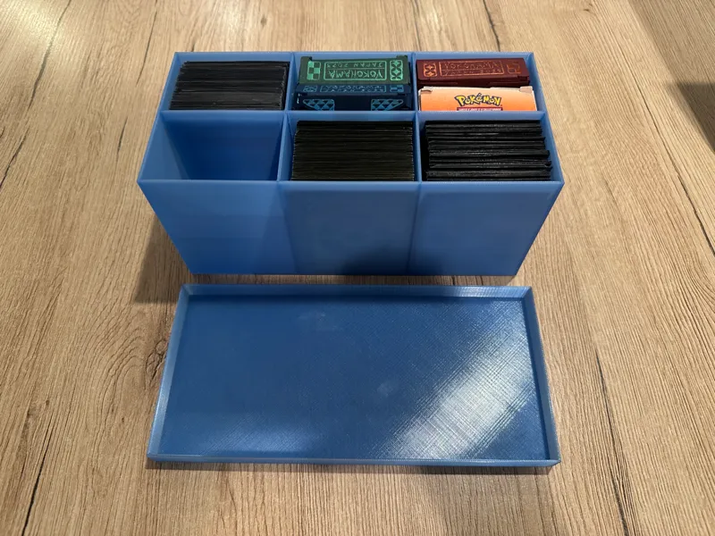 Box for 6 TCG Game (Pokemon, MTG, Lorcana, …)