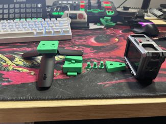 Quick release camera plate 1/4" 