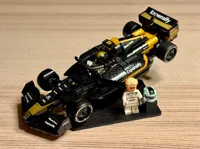 Support F1 pour figurine et casque compatible briques — photo 2