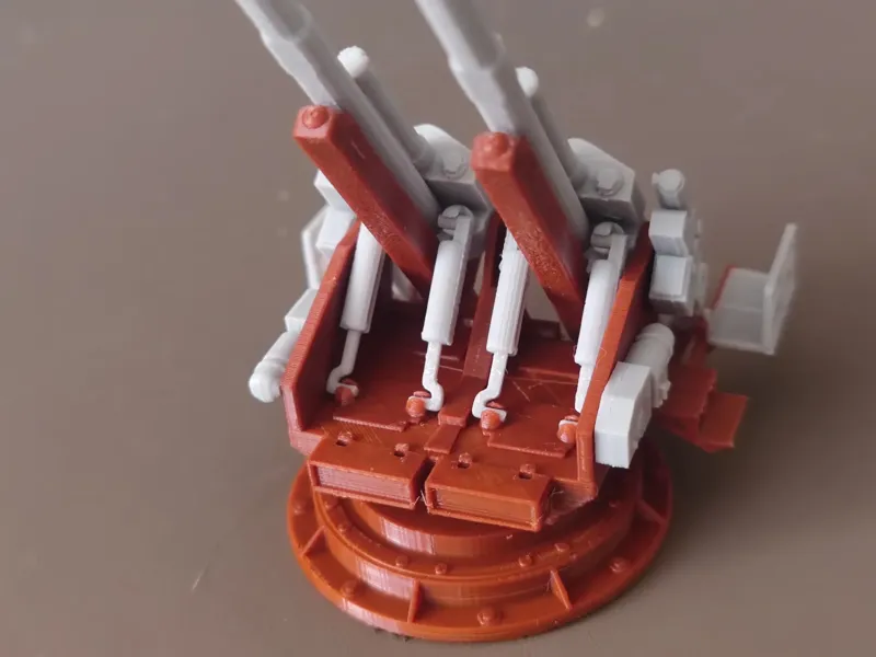 FLAK40 128mm高射炮 1:72