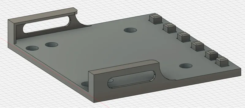 Halterung für AVIDGRAM HDMI Switch