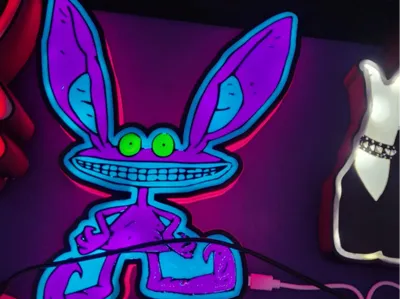 Ickus Lightbox AAHH!! Real Monsters