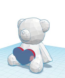 Orso Poly Cuore 