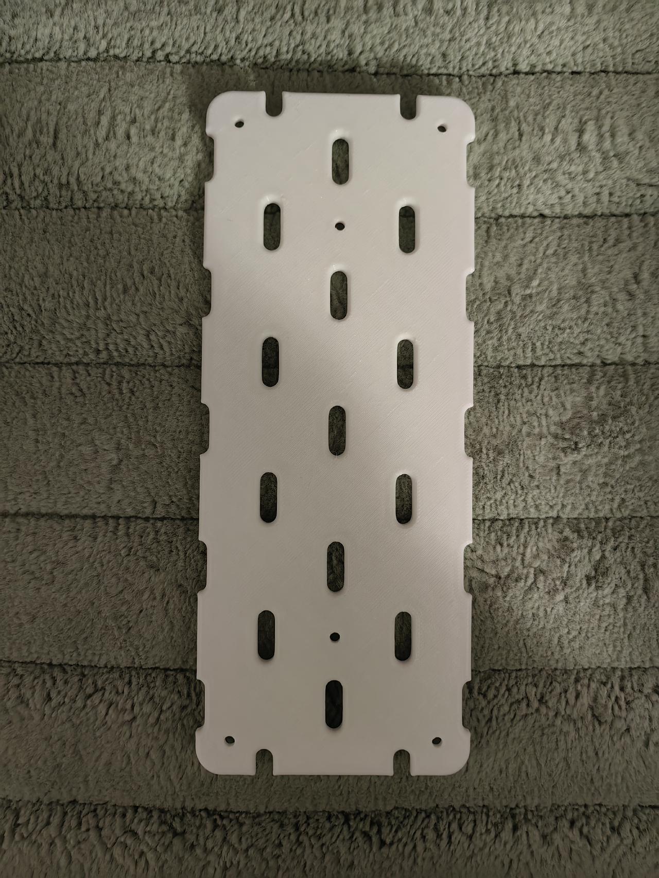 Miniatura 4 do modelo 3D 宜家洞洞板 IKEA SKADIS｜多尺寸 多规格 4×20-20×20cm｜全孔可用｜多种安装方式