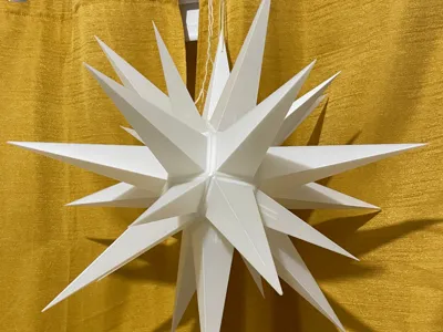 Hanging Christmas Star