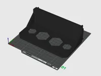 0.2mm layer, 3 walls, 20% infill