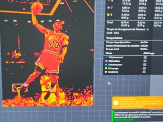 Hueforge DUNK MJ NBA FINALS 1991 