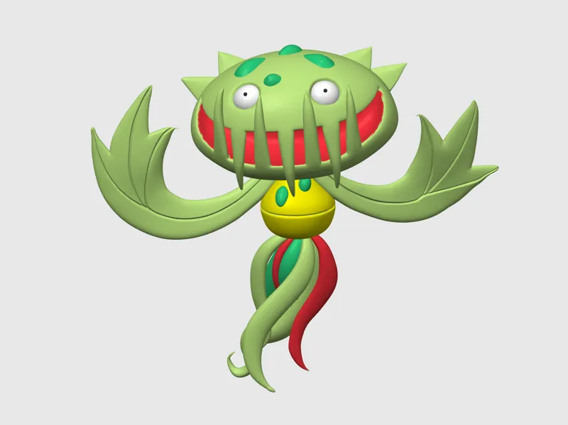 Carnivine flying Pokemon