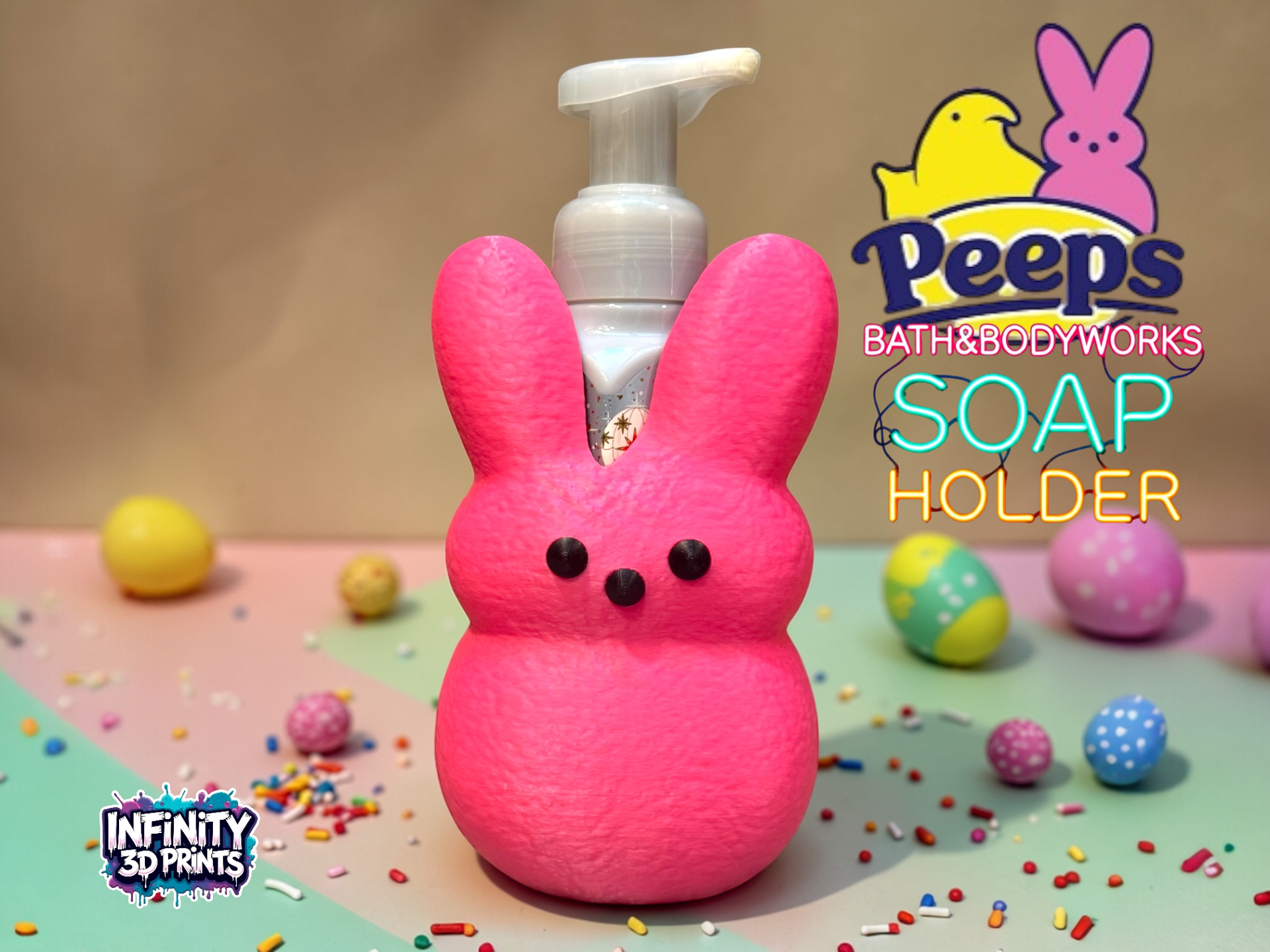 MULTIPART PEEPS - BATH AND BODYWORKS SOAP HOLDER 