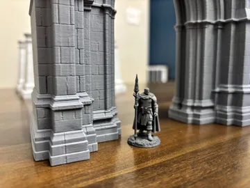 Escenografía en miniatura: The Lion's Gateway - The Order of the Lion Terrain — vista de referencia 4