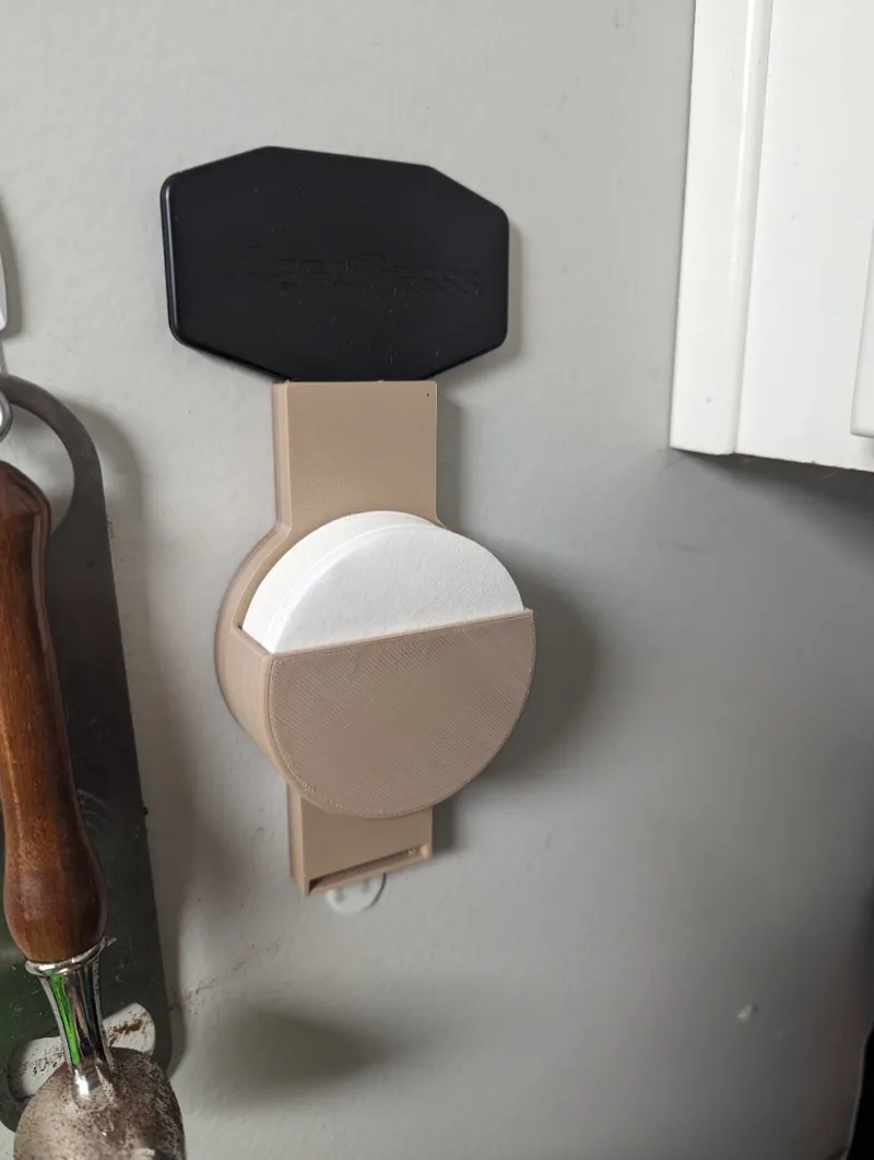 Aeropress Filter and Paddle Wall Mount