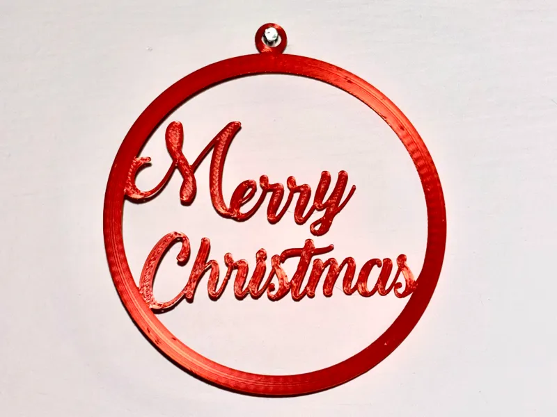 Christmas ball 2d