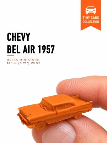 Accesorio para boquillas: Tiny 1957 Chevy Bel Air - Mini Cars Series — vista de referencia 2
