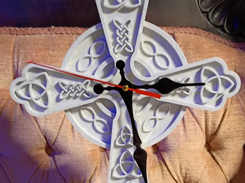 Celtic Cross Clock