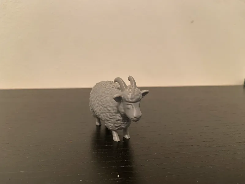 Realistic goat