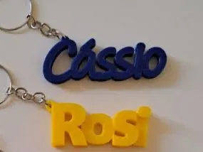 Chaveiro Nome Naty