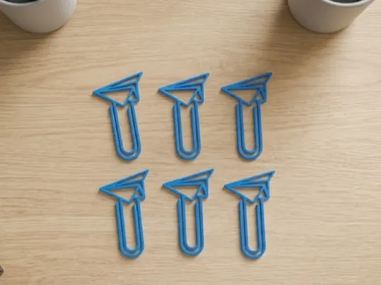 Trombone avion en papier