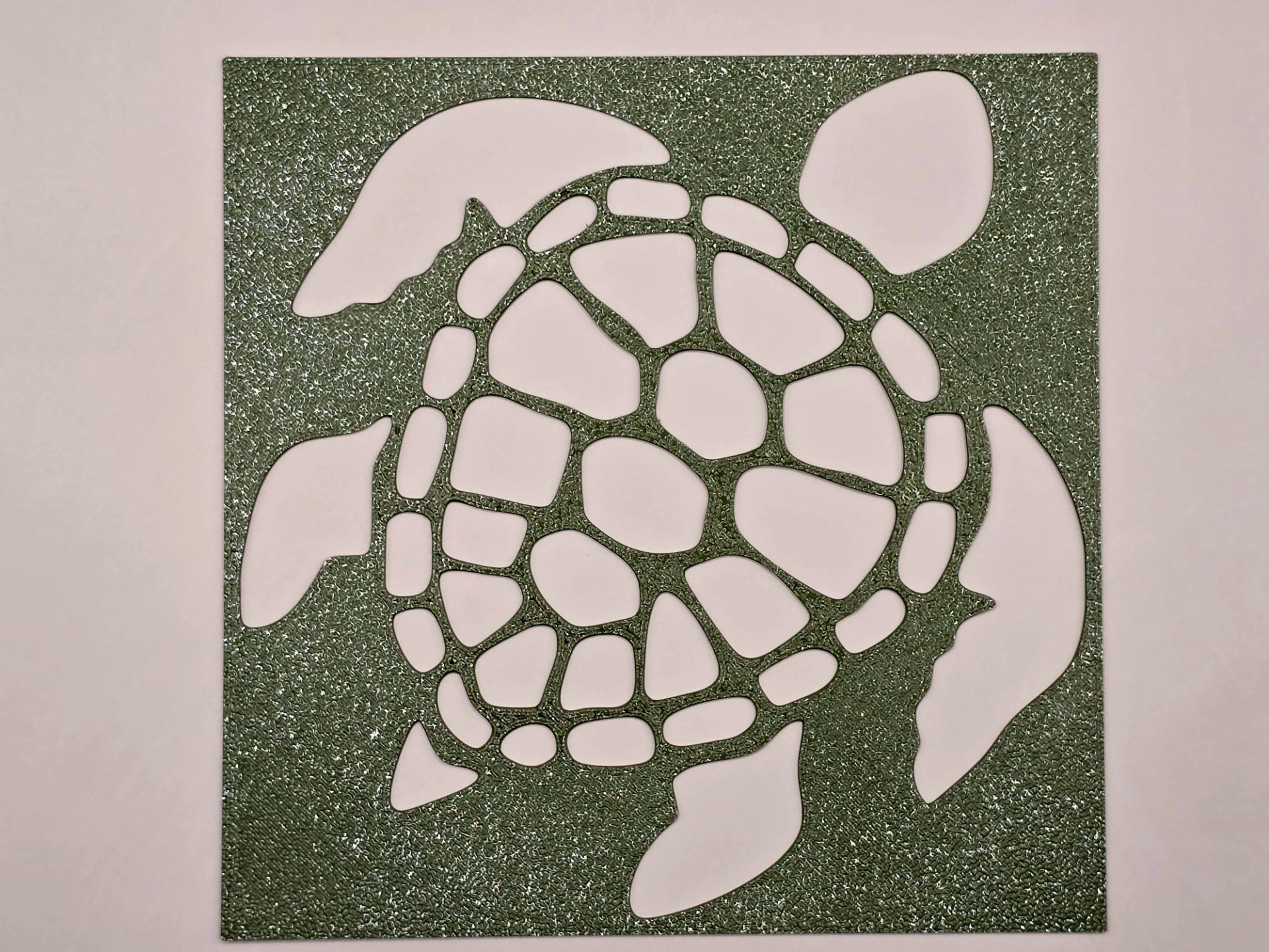 Sea Turtle Stencil Template
