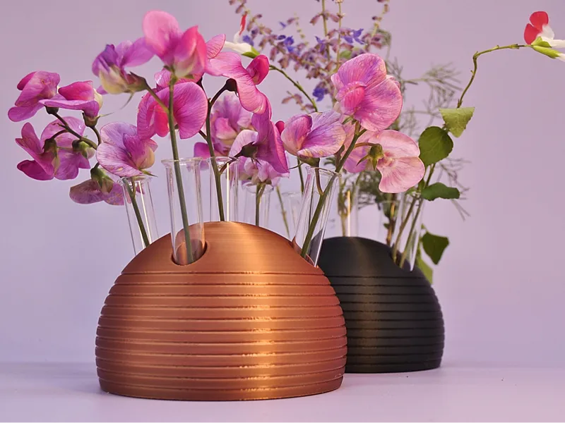 industrial style vase