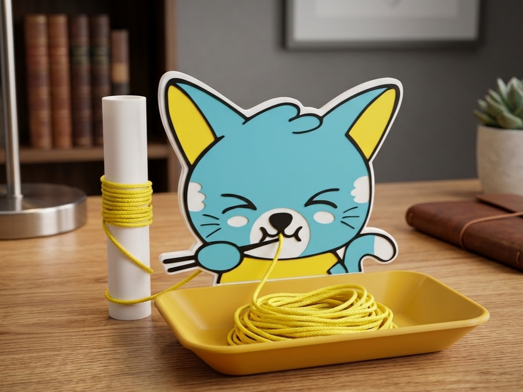 Hungry Cat: Spaghetti Motor Skills Game