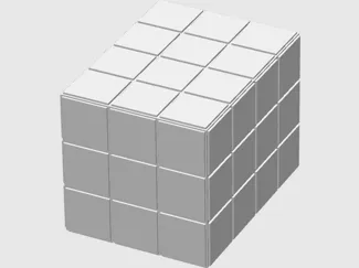 Kinesis cube 4x3x3