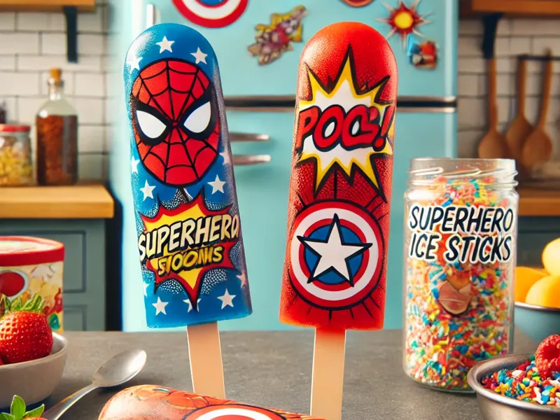 Spidermask Icestick / Frozen Joghurt Sticks DIY 