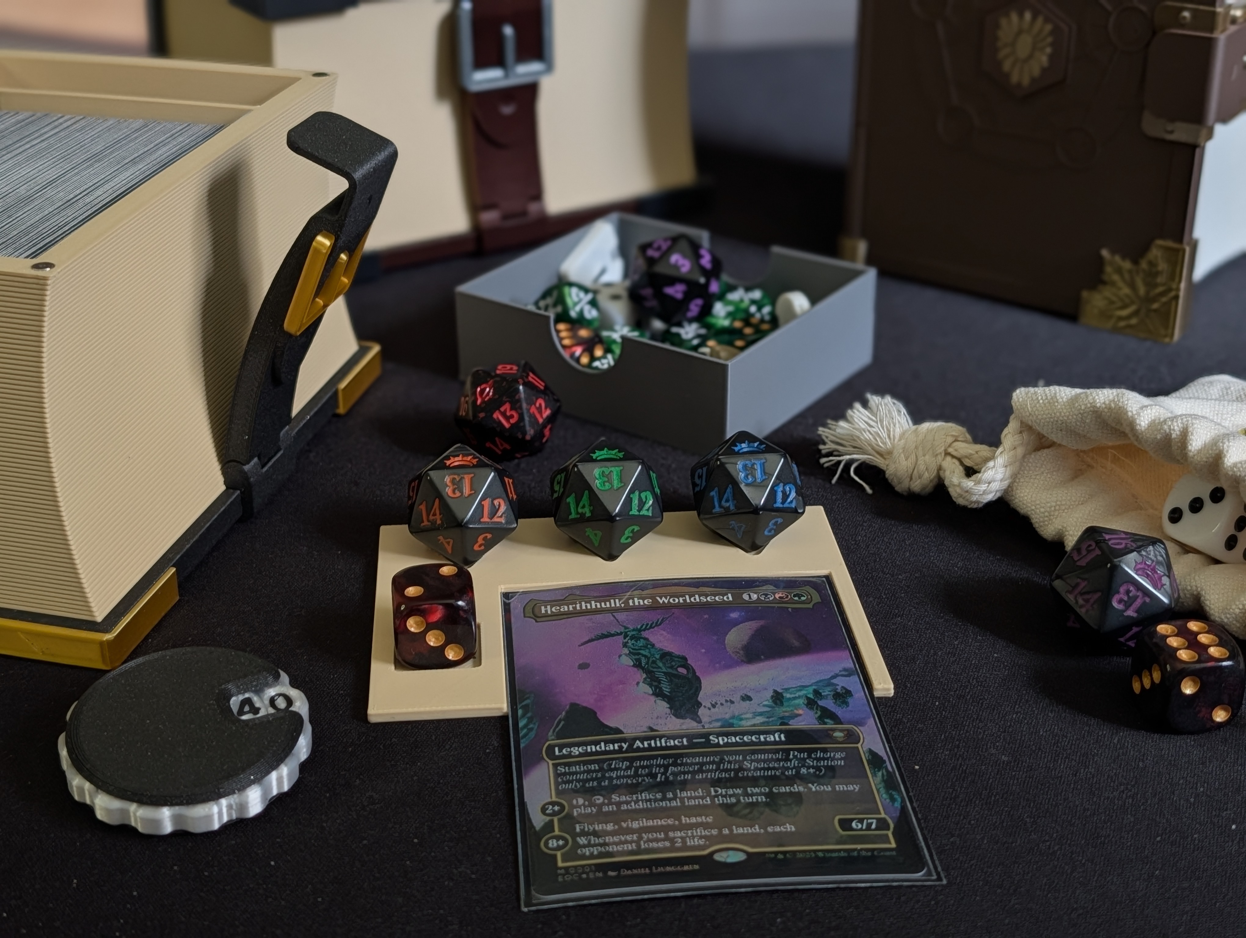 Spellbook V3 - MTG Commander deck box - Free 3D Print Model