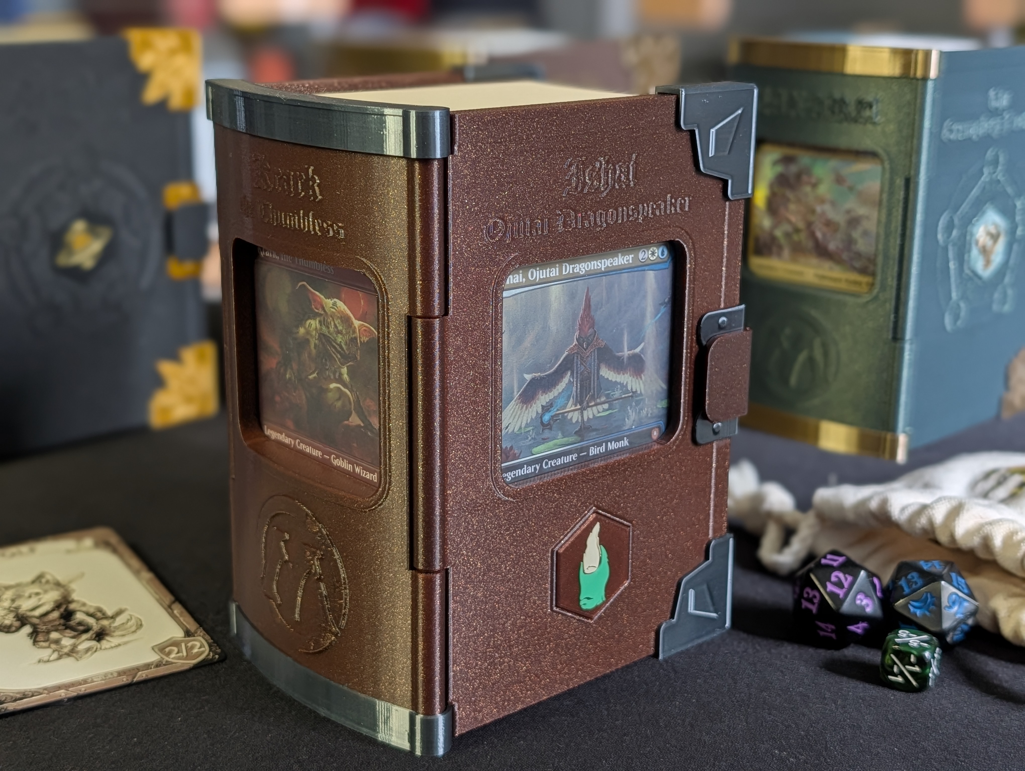 Spellbook V3 - MTG Commander deck box - Free 3D Print Model