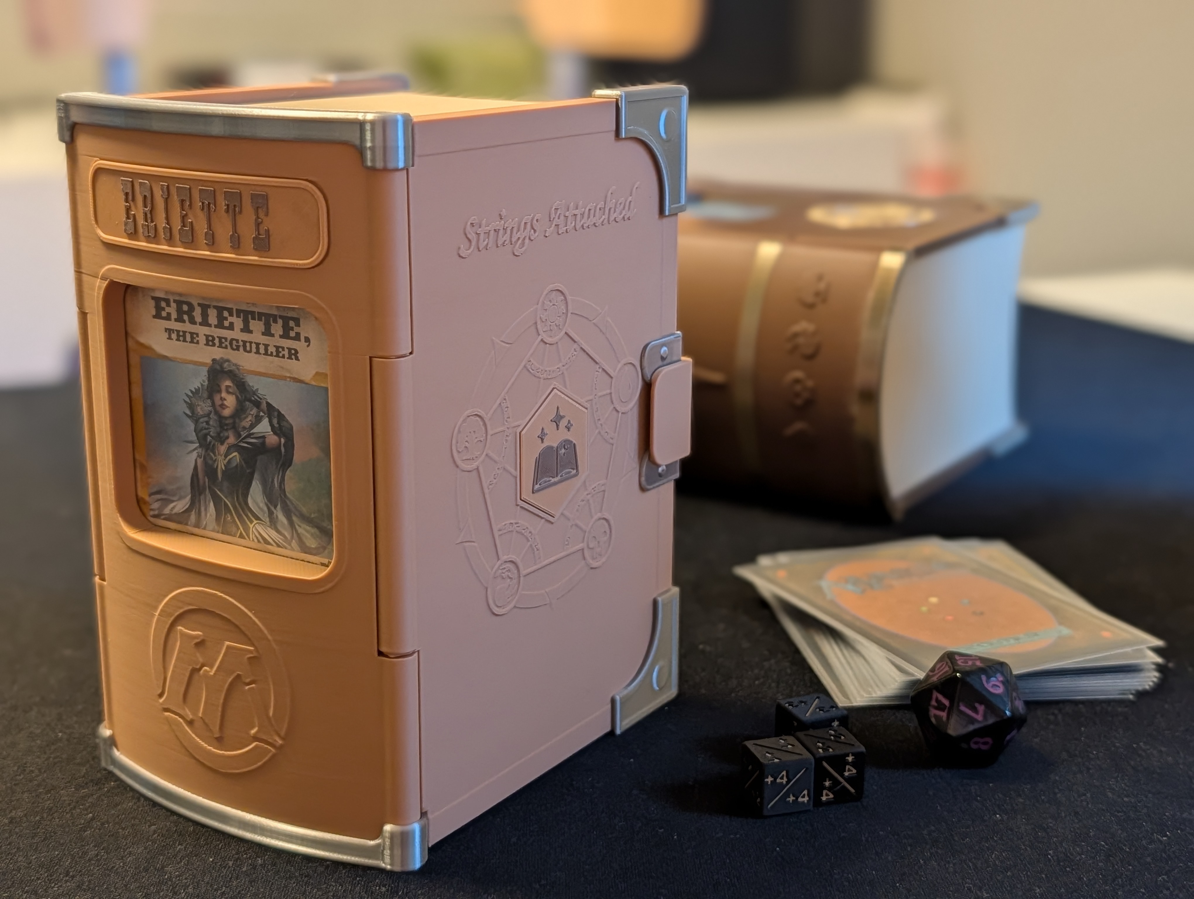 Spellbook V3 - MTG Commander deck box - Free 3D Print Model