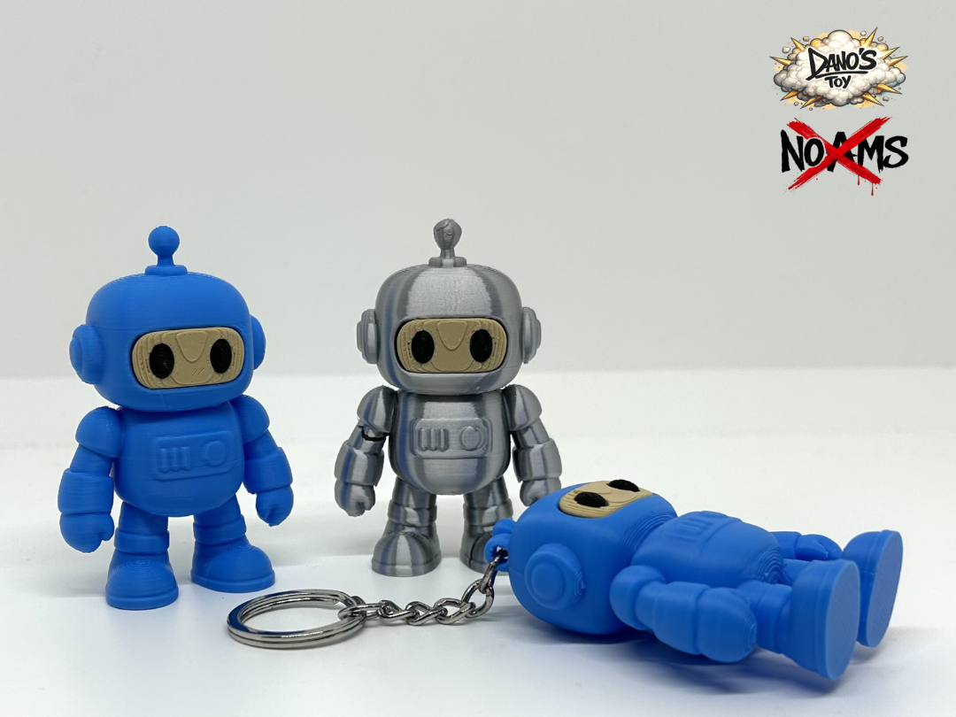Mini robot - No AMS - Toy/Keychain - Dano's toy