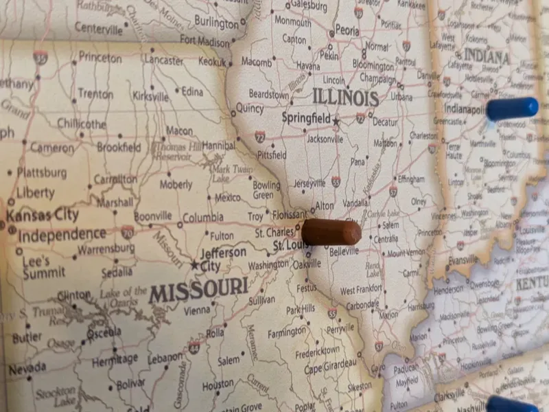 Magnetic Map Pin