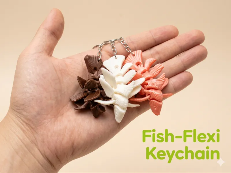 Fish-Flexi-Keychain