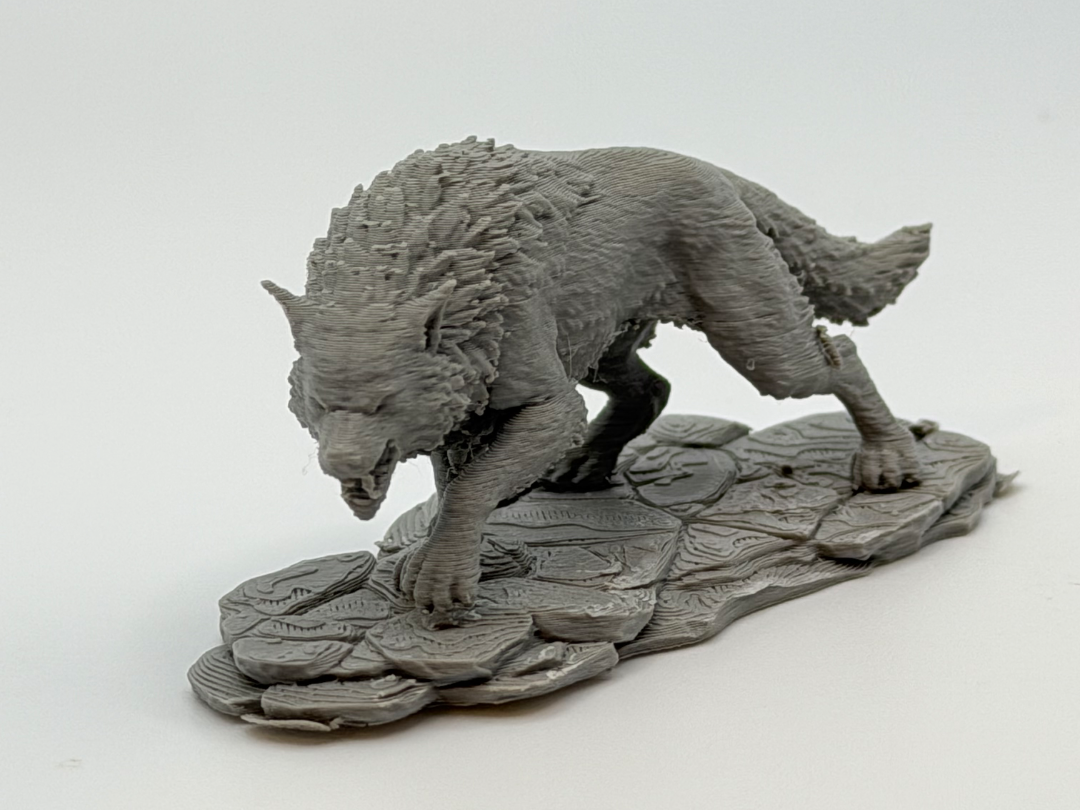 Miniatura 1 do modelo 3D Dire Wolf Guardian