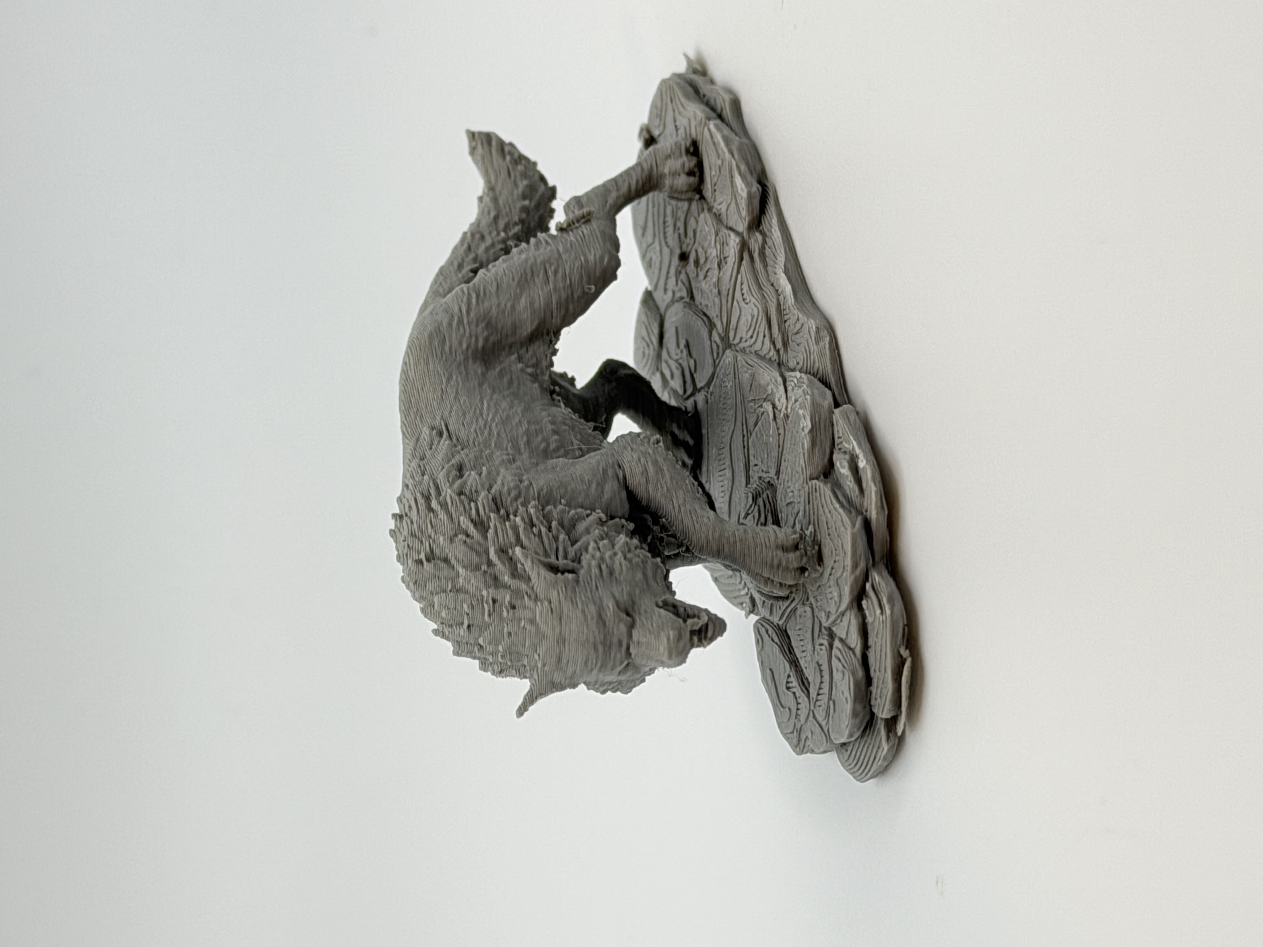 Miniatura 2 do modelo 3D Dire Wolf Guardian